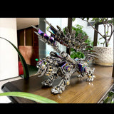 Stirlingkit 700PCS+ Colorful Bengal Tiger 3D Metal Model Assembly Building Kit for Adults, view 4