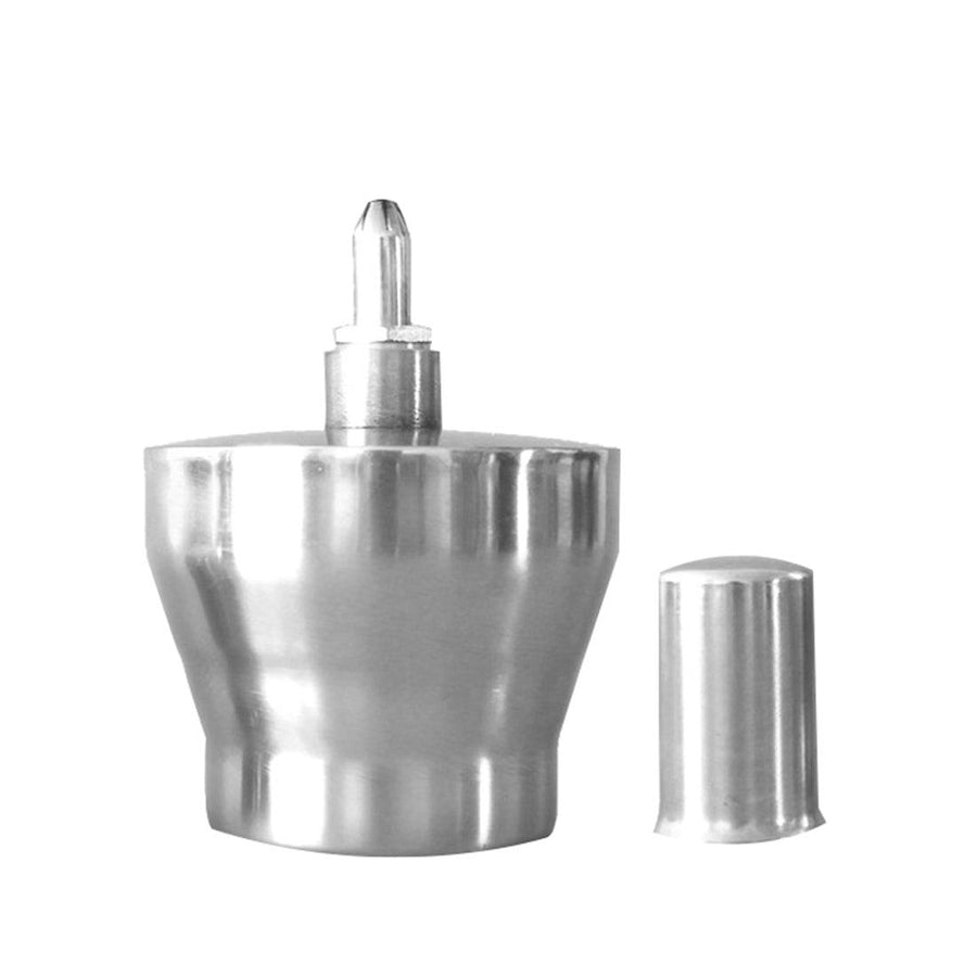 Stirlingkit 75 x 140mm 450ml Anti Explosion Leak Proof Stainless Steel Lab Alcohol Burner Lamp for Stirling Engine External Combustion Engine Model