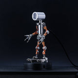 Stirlingkit 78Pcs DIY Metal Mechanical Mini Night Light Lamp Man Assembly Model Kit, view 3