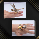 Stirlingkit 7PCS Exquisite Mini Mechanical Insect Christmas Gift Box Set Educational Toy Gift, view 2