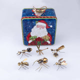Stirlingkit 7PCS Exquisite Mini Mechanical Insect Christmas Gift Box Set Educational Toy Gift, view 5