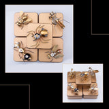 Stirlingkit 7PCS Exquisite Mini Mechanical Insect Christmas Gift Box Set Educational Toy Gift, view 6