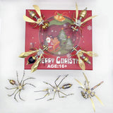 Stirlingkit 7PCS/SET 3D DIY Mini Steampunk Mini Metal Insects Model Kits Christmas, view 2
