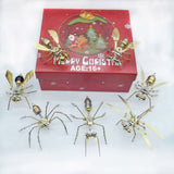 Stirlingkit 7PCS/SET 3D DIY Mini Steampunk Mini Metal Insects Model Kits Christmas, view 4