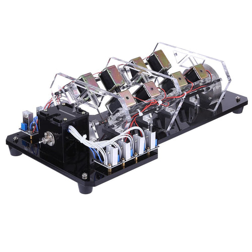 Stirlingkit 8 Coils High Power Electromagnet Engine Model Physical Experiment Motor