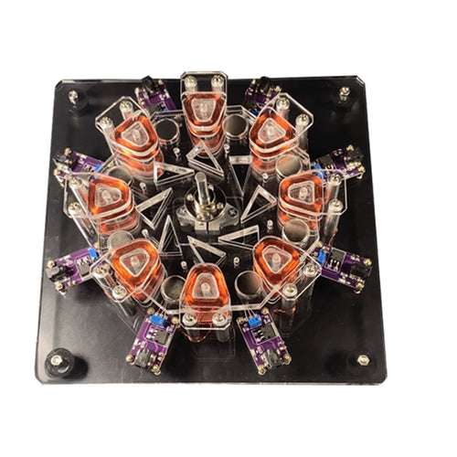 Stirlingkit 8-stage Coil Star Disk Motor 5000-10000rpm Electric Machine Physical Experiment Model