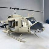 Stirlingkit 800 Size Huey UH-1D Large Scale RC Helicopter with H1 PRO Flight Controller, view 4