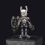Stirlingkit 8PCS DIY Metal Mechanical Saint 3D Model Assembly Educational Toy Kit, view 3