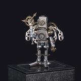 Stirlingkit 8PCS DIY Metal Mechanical Saint 3D Model Assembly Educational Toy Kit, view 5