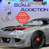 Stirlingkit 8th Scale Supra RC Sports Car for Semto 2 Cylinder Engine Model Project Officially Authorized by Scale Addiction, view 3