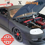 Stirlingkit 8th Scale Supra RC Sports Car for Semto 2 Cylinder Engine Model Project Officially Authorized by Scale Addiction, view 6