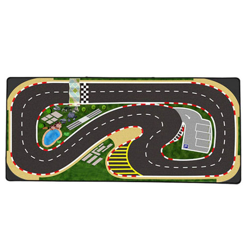 Stirlingkit 90 x 40 x 2cm Racing Track Play Mat for TURBO RACING 1/76 Full Scale Mini RC Car