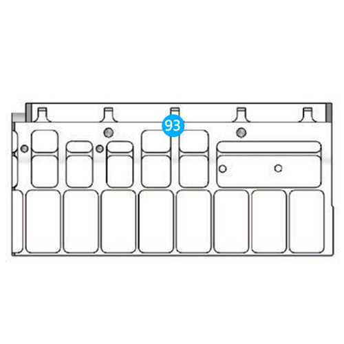 Stirlingkit #93 Engine Block with Crankshaft Support for TOYAN FS-L400 Engine Model
