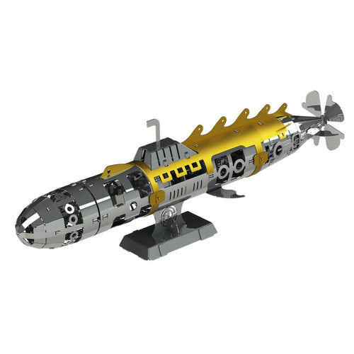 Stirlingkit 94pcs Deap Sea Mechanical Submarine Model Building Kit-Elusive Nautilus