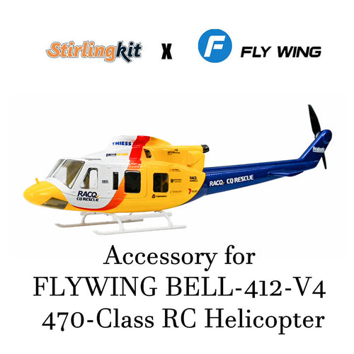 Stirlingkit Accessory for FLYWING BELL-412-V4 470-Class RC Helicopter