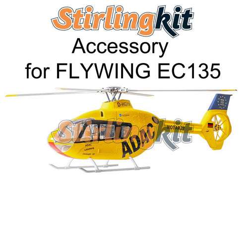 Stirlingkit Accessory for FLYWING EC135 470 Class ADAC GPS RC Helicopter