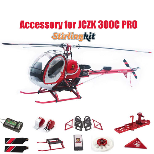 Stirlingkit Accessory for JCZK 300C PRO 470L DFC 6CH Swiss RC Helicopter Model