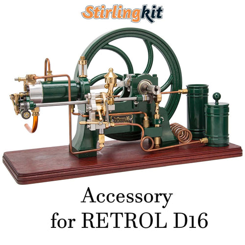Stirlingkit Accessory for RETROL D16 16cc Horizontal 4-Stroke Diesel Stationary Engine