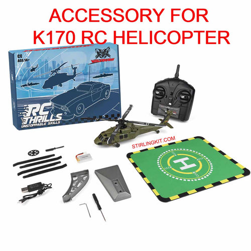 Stirlingkit Accessory for Wltoys K170 UH60L RC Helicopter