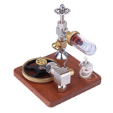 Stirlingkit Adjustable Speed Stirling Engine Model with Horizontal Flywheel Experiment Toy, view 5