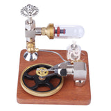 Stirlingkit Adjustable Speed Stirling Engine Model with Horizontal Flywheel Experiment Toy, view 6