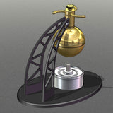 Stirlingkit Aeolipile Hero's Steam Engine Bladeless Radial Steam Turbine Model Building Kits, view 3