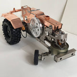 Stirlingkit Alcohol Powered Mini Tractor with Fire Stirling Engine, view 2