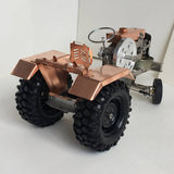 Stirlingkit Alcohol Powered Mini Tractor with Fire Stirling Engine, view 4