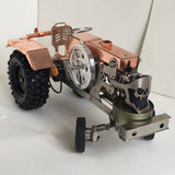 Stirlingkit Alcohol Powered Mini Tractor with Fire Stirling Engine, view 5