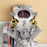 Stirlingkit Alcohol-Powered Transparrent 16cc Four-Stroke Engine Model for Teaching Demonstration, view 6