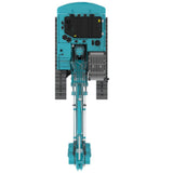 Stirlingkit All-metal 1/14 2.4G 10CH Multi-Functional RC Hydraulic Excavator Engineering Navvy Construction Machinery Model Blue, view 4