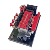 Stirlingkit Aluminium Alloy Base with Bracket Holder for TOYAN FS-L400 4 Stroke L4 Water-Cooled Engine, view 3