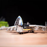 Stirlingkit AN-225 MRIYA Aircraft Model Kit Stainless Steel 3D Metal Puzzle for Aviation Lovers, view 6