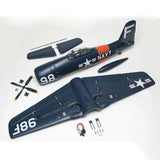 Stirlingkit Arrows Hobby Assembly 1100mm F8F Bearcat Fighter RC Airplane Aircraft Model PNP, view 2