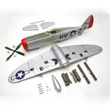 Stirlingkit Arrows Hobby Assembly 980mm P-47 Attack Fighter RC Aircraft Model PNP, view 2