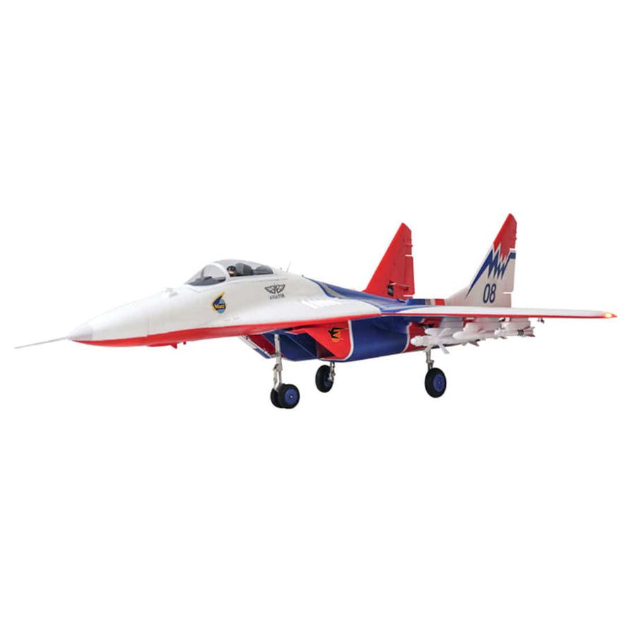Stirlingkit Arrows Hobby Assembly Twin 64mm MiG-29 EDF Fighter RC Fixed-wing Aircraft PNP