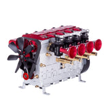 Stirlingkit Assembled Toyan FS-L400 14cc Inline Four-cylinder Four-stroke Water-cooled Nitro Engine Model - RTR Version, view 6