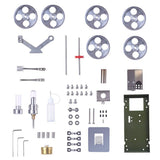 Stirlingkit Assembly Stirling Engine Car DIY Model Trolley Vehicle Set Toy, view 6