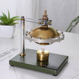 Stirlingkit Assembly UFO Spin Suspension Hero's Steam Engine with Copper Boiler, view 2