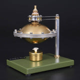 Stirlingkit Assembly UFO Spin Suspension Hero's Steam Engine with Copper Boiler, view 3