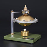 Stirlingkit Assembly UFO Spin Suspension Hero's Steam Engine with Copper Boiler, view 5