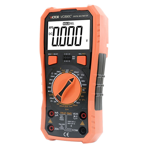 Stirlingkit Auto-Ranging Digital Multimeter Voltmeter Engine Voltage Temperature Tester