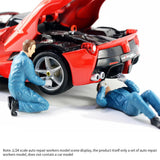 Stirlingkit Auto Repair Worker Automobile Mechanic Action Figure Complete Set 1/18 Scale, view 2