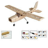 Stirlingkit Balsa Wood Assembly Land RC Airplane Electric Airplane KIT 960mm, view 3
