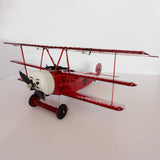 Stirlingkit Balsa Wood RC Biplane Electric Trainer Fixed-wing Aircraft Assembly 770mm ARF - Red, view 3