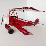 Stirlingkit Balsa Wood RC Biplane Electric Trainer Fixed-wing Aircraft Assembly 770mm ARF - Red, view 5