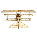 Stirlingkit Balsa Wood Triplane Assembly Electric Fixed-wing Aircraft Trainer KIT 770mm, view 2