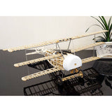 Stirlingkit Balsa Wood Triplane Assembly Electric Fixed-wing Aircraft Trainer KIT 770mm, view 4