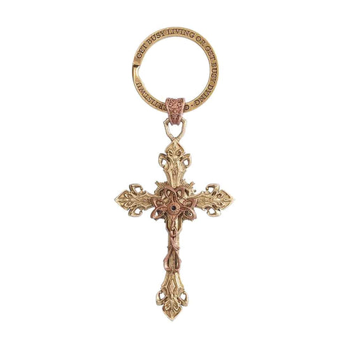 Stirlingkit Baroque Cross Necklace Pendant