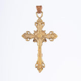 Stirlingkit Baroque Cross Necklace Pendant, view 5